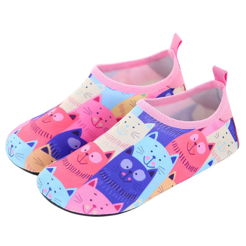 

Kids Sneaker Swimming Shoes Water Sports Aqua Seaside Beach Surfing Slippers Sport Snorkeling Boots For Swimming Upstream Shoes