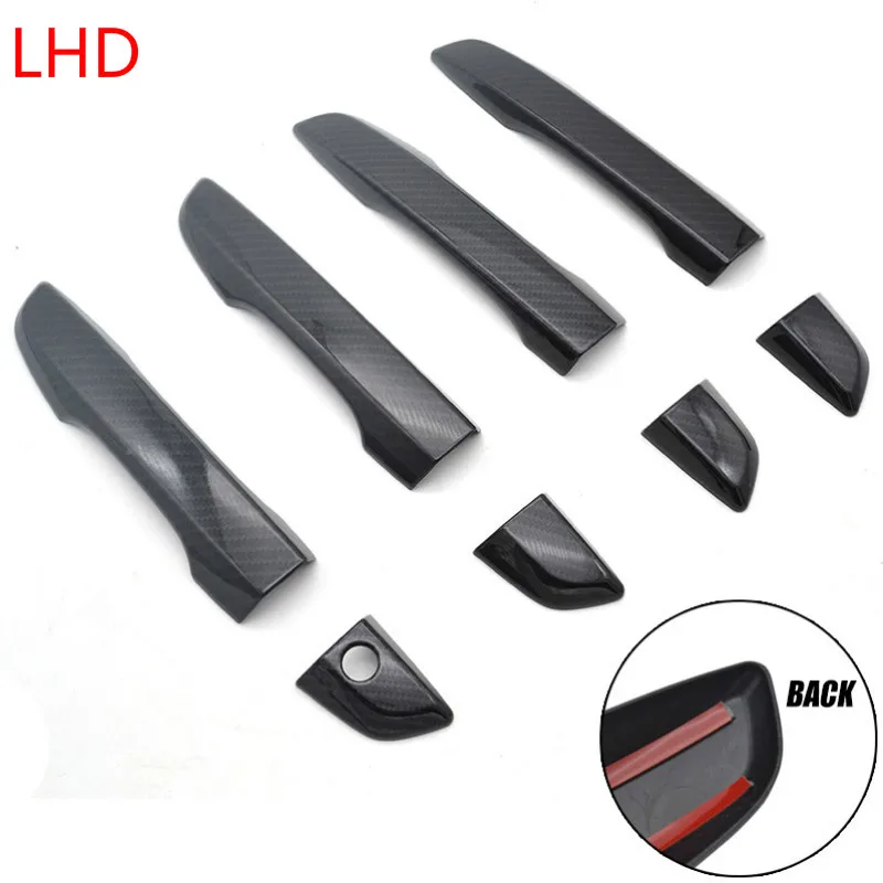 Аксессуары для Honda Civic RHD LHD 2016 2017 2018 держатель боковой ручки двери Крышка без
