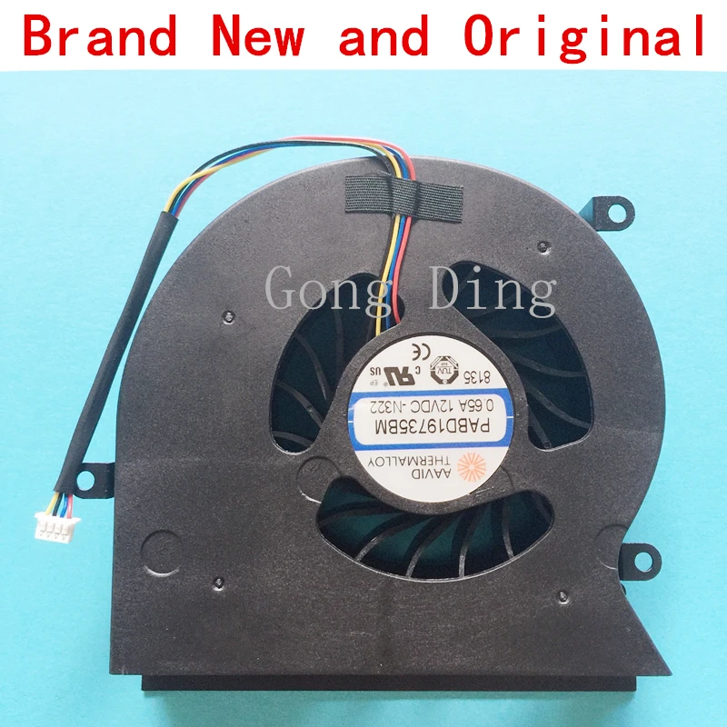 MSI GT62 GT62VR 6RD 6RE 7RE MS-16L1 MS-16L2 MS-16L3 4Pin Cooling Fan