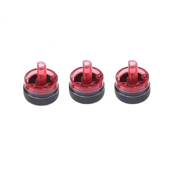 

3PCS Car Accessories Air Conditioning heat control Switch knob Ring Air Con Cover For Peugeot 206 207 For Citroen C2