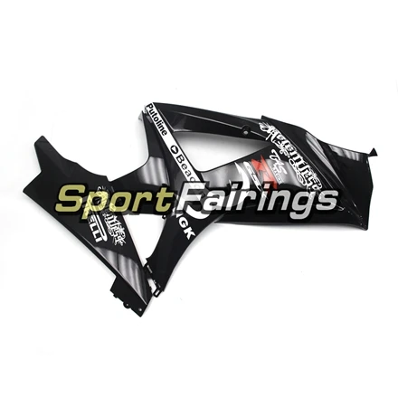 Обтекатели для Suzuki GSXR1000 GSX-R 1000 K7 07 08 2007 2008 впрыскивание, АБС-пластик мотоцикл обтекателя Белый Черный carenes