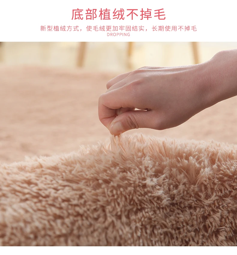 Нескользящий звукоизоляционный ковер макет помещения коврик в японском стиле Гостиная Спальня Мягкий Плюшевый коврик мягкий и удобный ковер