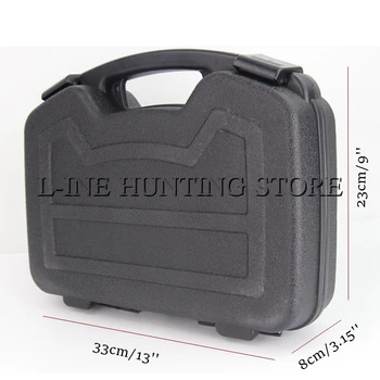 

Hunting Airsoft Gear Gun Accessories super strong type tactical ABS pistol hard box Gun case storage box for shooting outdoor