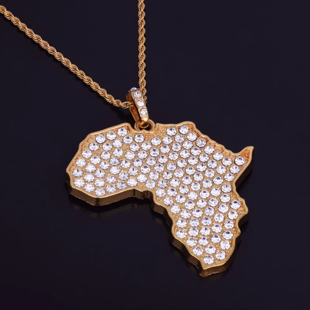 Цепочка с подвеской в стиле хип хоп кристаллами|fashion necklace|necklace fashionpendant necklace |