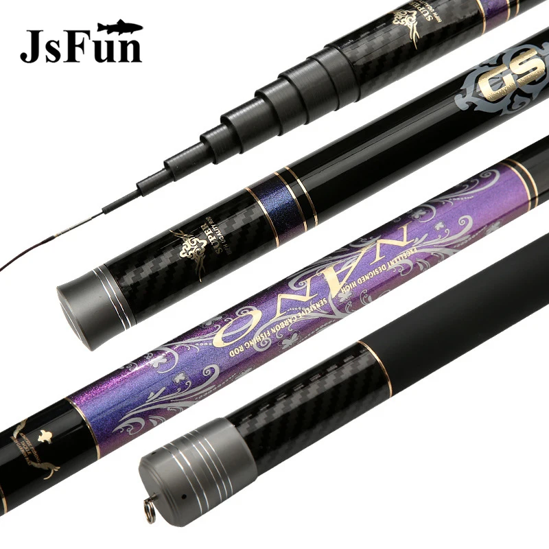 

High Carbon Fiber 8M 9M 10M 11M 12M Fishing Rod Ultra Superhard Hand Pole Telescopic Taiwan Fishing Rod Pole Sea Fishing YG30