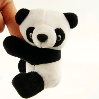 

ASSOT Super Cute Plush Panda Stuffed Animals Finger Clip Plush Toy Birthday Gift Children Plush Toys For Kids Cheap Toys Store
