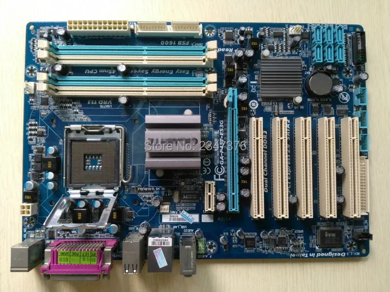 Free shipping100original motherboard for Gigabyte GA P45T ES3G LGA 775
