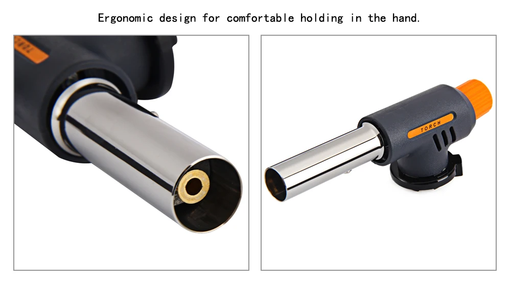 Портативная кухонная зажигалка, газовый фонарь, Бутановая горелка, автоматическое зажигание, походная сварка, огнеметчик для освещения, подогрев, инструменты для пикника