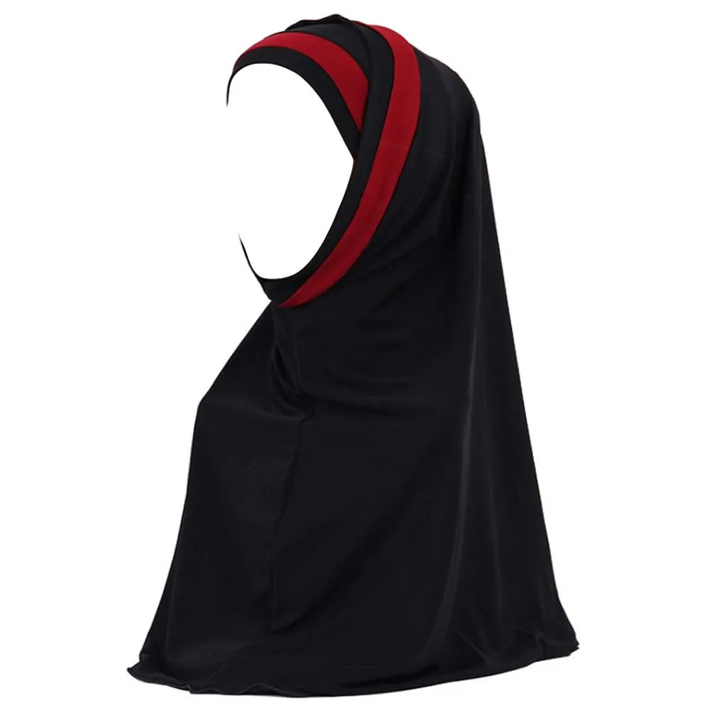 Шапочки под хиджаб мусульманский тюрбан шапочки под хиджаб мусулман для женщин мусульманский длинный хиджаб Повседневная внутренняя Кепка тюрбанты cabeza для женщин
