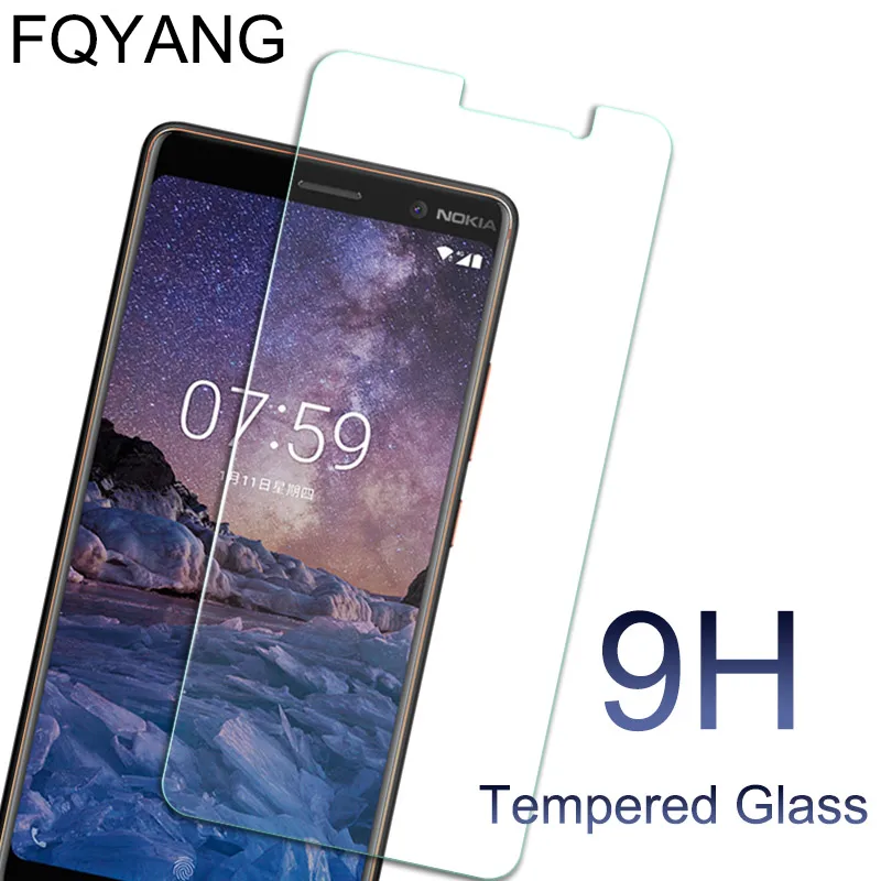 FQYANG 2 шт 9H закаленное стекло для NOKIA 8 sirocco 1 3 5 6 7 PLUS X5 X6 1320 защитное экрана|Защитные