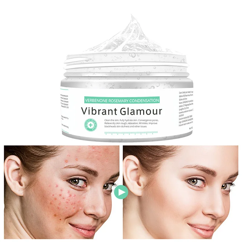 

Verbenone Rosemary Condensation Blackhead Acne Remove Face Mask Deep Cleaning Whitening Moisturizing Facial Mask Head VG-MB012