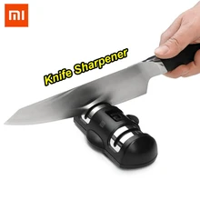 Xiaomi Mijia Huohou, точилка для ножей, 2 этапа, кухонная заточка, каменная шлифовальная машина, ножи, точилка, инструменты для кухонных ножей
