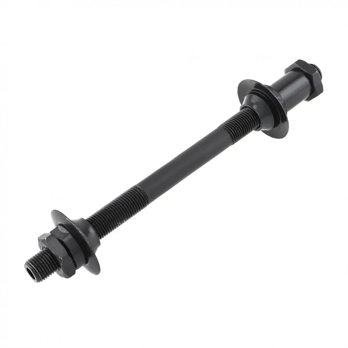 Durable Bicycle Accessory Black Metal Bicycle Hollow Rear Axle Supporting Change to Quick Release Axle