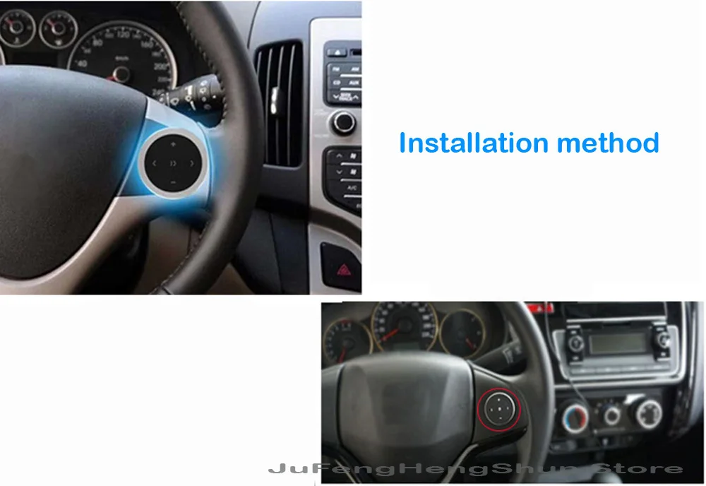 2 шт. беспроводной Bluetooth пульт дистанционного управления автомобильный руль музыка фото селфи Siri Смарт медиа Кнопка для iphone Android телефон
