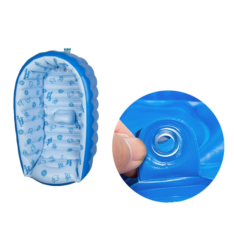 Newborn Cotton Inflatable Baby Bath tub Solid Plastic Cartoon Safety Inflating Baby Swimming Pool Bath Tub Cushion Safety Newborn Cotton Inflatable Baby Bath tub Solid Plastic Cartoon Safety Inflating Baby Swimming Pool Bath Tub Cushion Safety