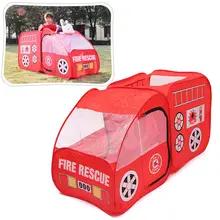 Портативный пожарный грузовик игровой тент дети в помещении домик для игр на открытом воздухе игрушка подарок