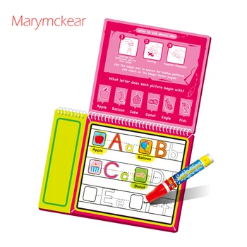 

1 pcs Water Drawing Cloth Book Dooldle Toy Magic Water Painting Book Paint Learning Notebook Coloring Toy Kids Educational Toy