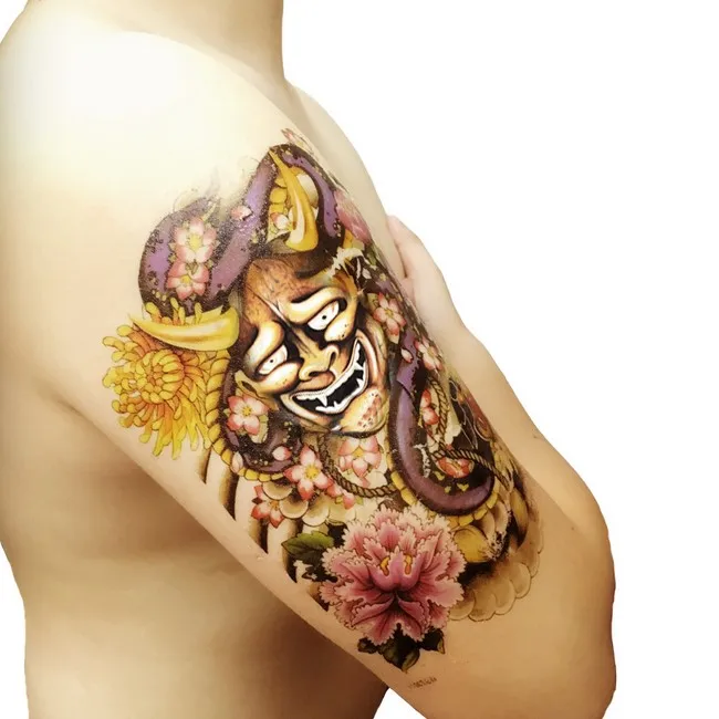 

Wholesale New 300pcs WST 18*25CM Arm Shoulder Body Tattoo Totem Waterproof Temporary Tattoo Removable Fake Tattoo Body Tatuajes