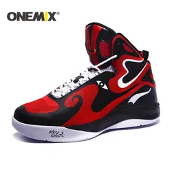 Onemix 2018 Мужская Баскетбол обуви личности мужские кроссовки Бесплатная доставка обувь в китайском стиле спортивная обувь размер US7-US12