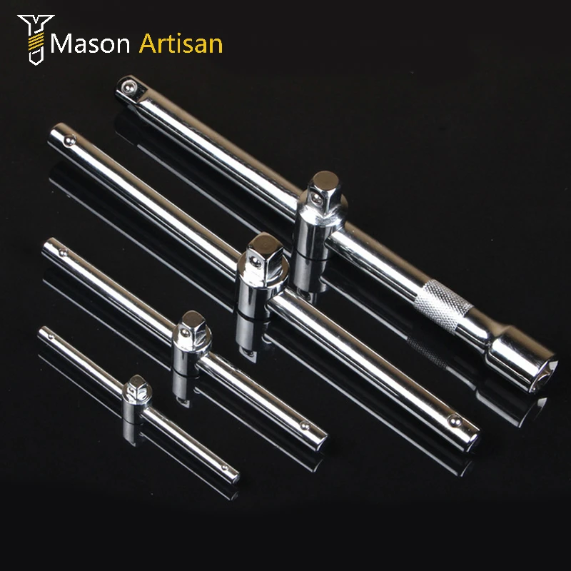 1 шт. Т образный привод 1/4 дюйма 3/8 1/2 115 мм|1 drive sockets|3/8&quot drivedrive socket |