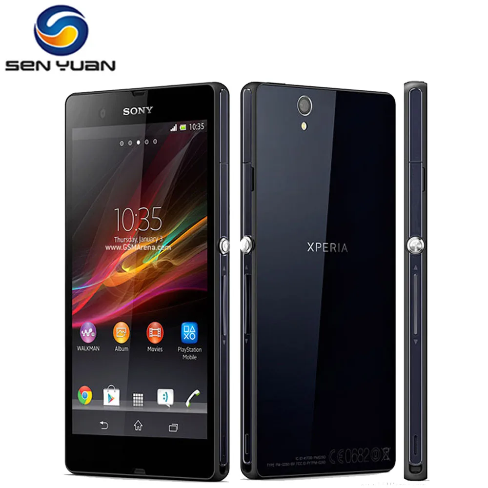 Оригинальный мобильный телефон Sony Xperia Z L36h C6603 3G & 4G 5,0 "четырехъядерный 2G RAM 16GB ROM 13.1MP камера разблокированный сотовый телефон|Смартфоны и мобильные телефоны| | АлиЭкспресс