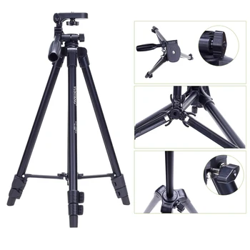 

Roadfisher Portable Aluminum Light Weight Professional DSLR SLR DV Video Camera Tripod Photography Holder For Canon Nikon Sony