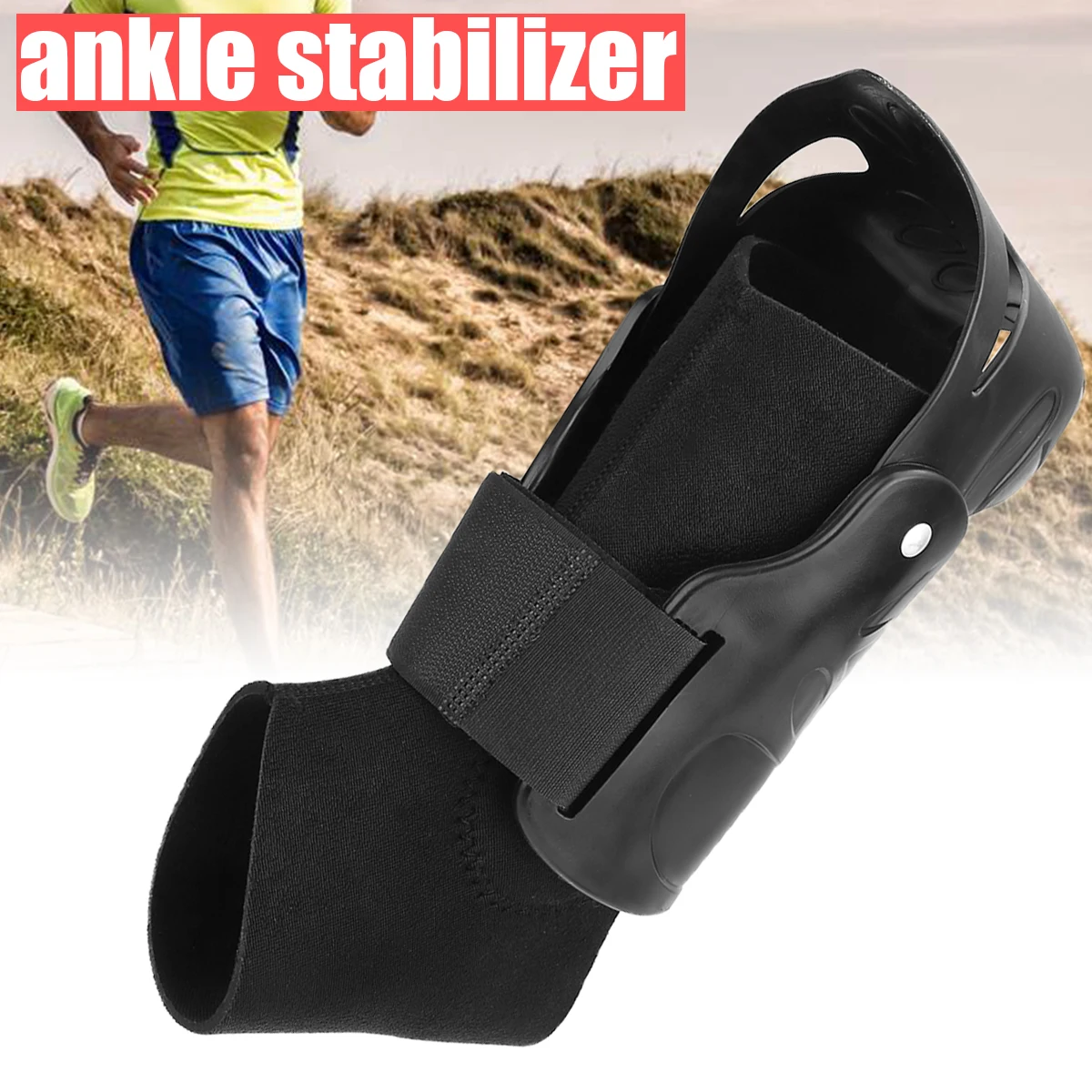 

1PC Sports Protect Compression Ankle Brace Support Stabilizer Foot Wrap Adjustable Sprain Men Women Ankle Wrap