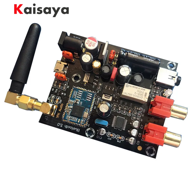 

new CSR8675 Bluetooth 5.0 Board Receiver PCM5102A APTX HD I2S DAC decoder With Antenna support 24BIT for hifi amplifier A5-007
