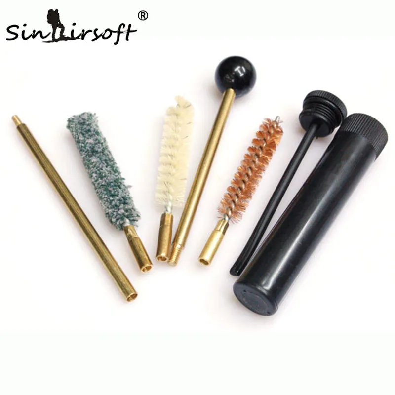 Sinairsoft 6 шт. CS винтовка очиститель пистолета универсальный набор для чистки