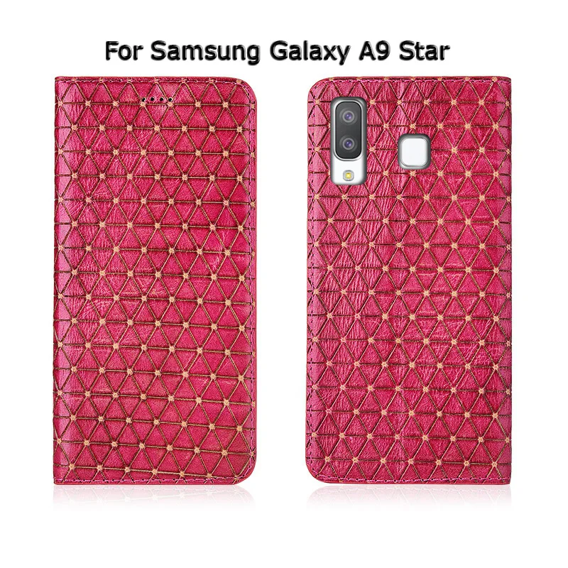 Мода Стенд флип чехол для телефона чехол для samsung Galaxy A9S A9 Star Lite из натуральной коровьей кожи дизайн карты мобильного телефона чехол для телефона