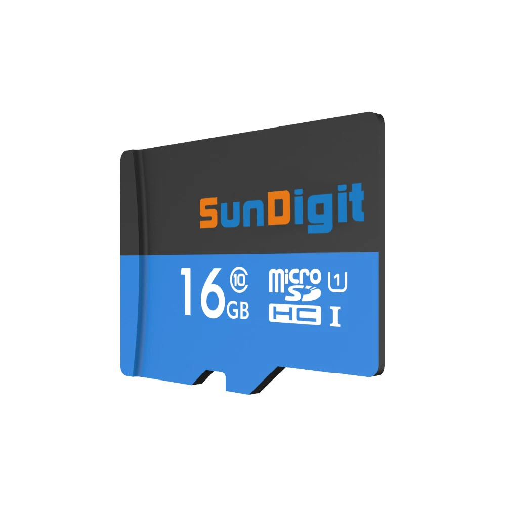 Sundigit Оригинальный Micro SD карты uhs i SDHC U1 16 ГБ 32 flash Карты памяти SDXC 64 128 300X TF быстрее