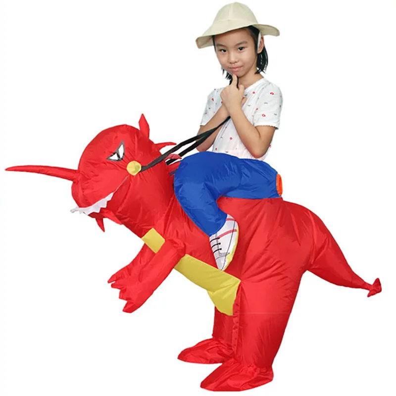 Inflatable Dinosaur Costumes Halloween Cosplay Costume (6)