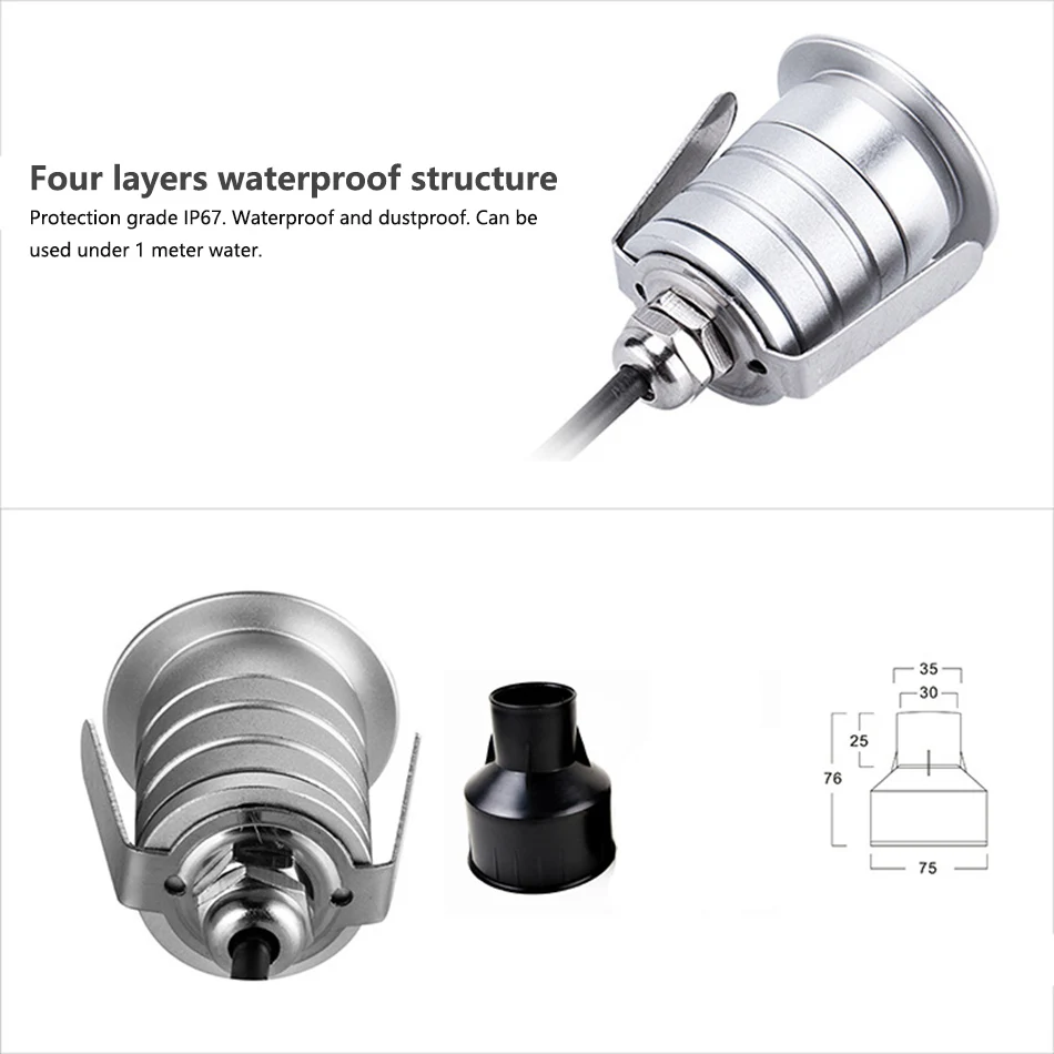 1W Led Step Light 5