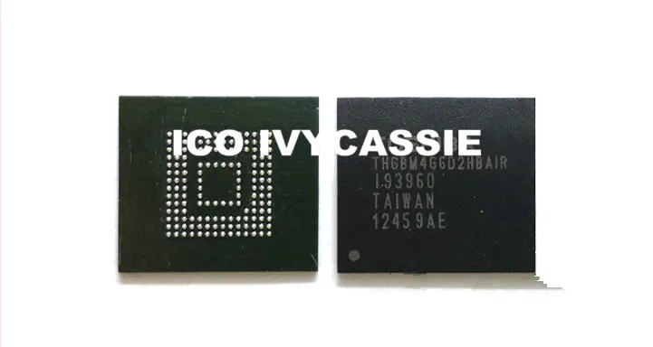 THGBM4G6D2HBAIR eMMC 8 Гб BGA153 ИС флэш-памяти NAND чип используется 100% Протестировано хорошо |