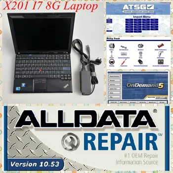 

All data auto repair software 1TB HDD installed x201 i7 8G Tough Screen Rotation Alldata 10.53 and Mitchell ondemand 2015