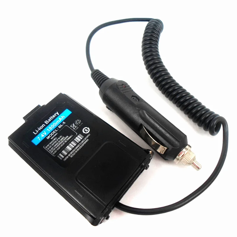 Battery Eliminator Car Charger For BAOFENG UV-5R 3