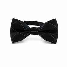 Новая мода, галстук-бабочка для мужчин, популярные вечерние, свадебные, официальные, галстук-бабочка, черный, белый, серебристый, клетчатая галстук-бабочка