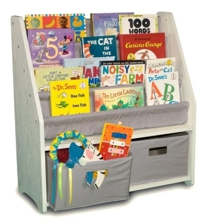 Sunnywood 3969-WH WonkaWoo Deluxe Childrens Bookshelf White (1)