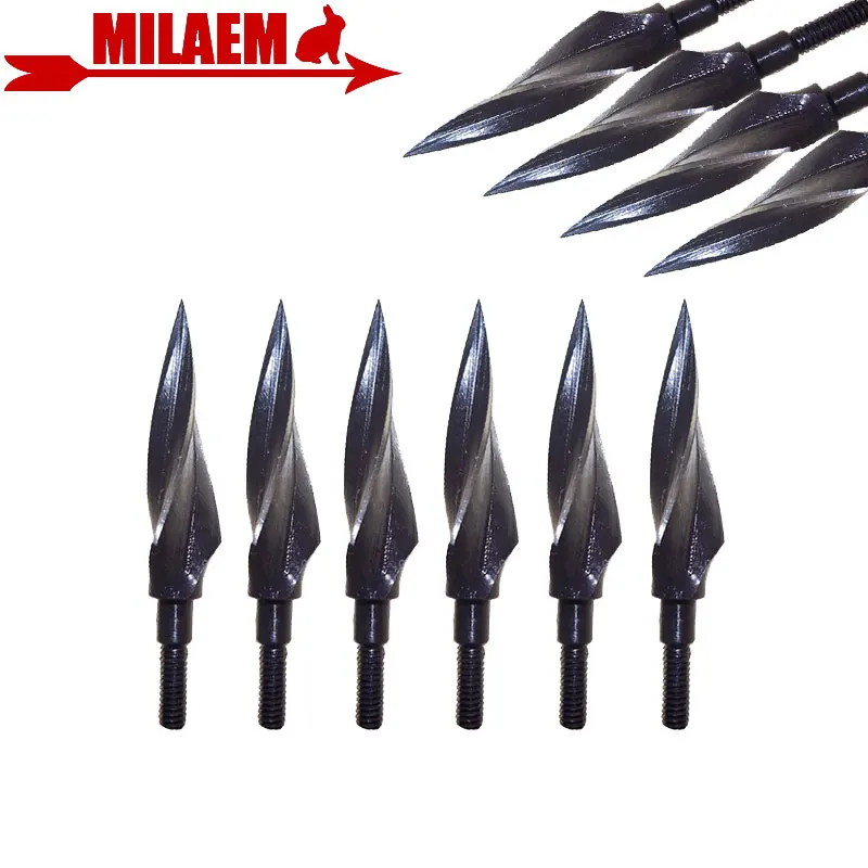 

6/12pcs Archery Arrowhead 150Gr Steel Broadhead Tips Target Arrow Points Compound/Recurve Bow Arrow Hunting Shooting Accessories