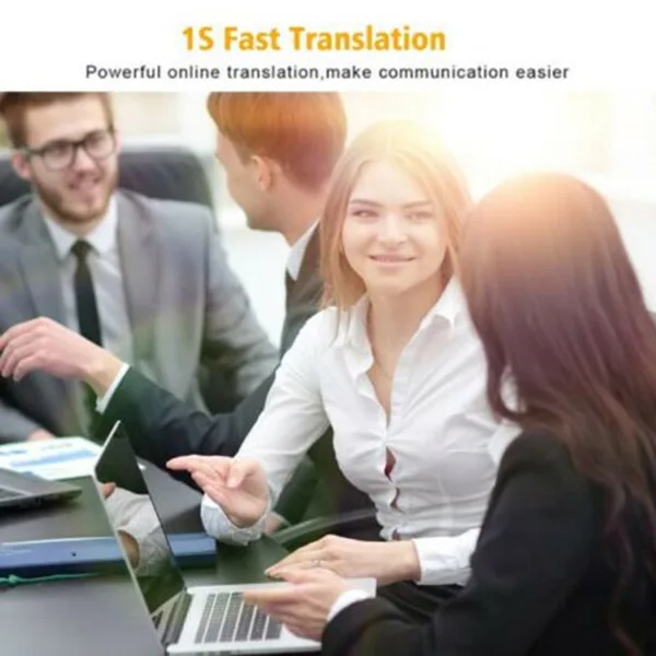 Translaty MUAMA Enence الذكية الفورية الوقت الحقيقي المحمولة صوت اللغات المترجم دروبشيبينغ