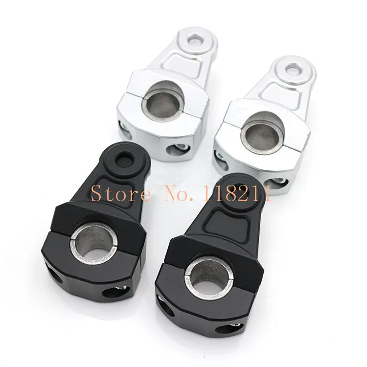 

Universal 2 Inch Pivoting Motorcycle Handlebar Riser For 22mm or 28mm Bars Clamp for bmw Suzuki yamaha R1 kawasaki bmw honda CBR