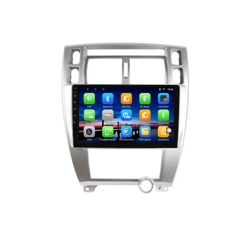 Top 10" 2+32G 2.5D IPS Android 8.1 Car DVD Multimedia Player GPS for Hyundai Tucson 2006 2007-2010 2012 2013 radio stereo navigation 2