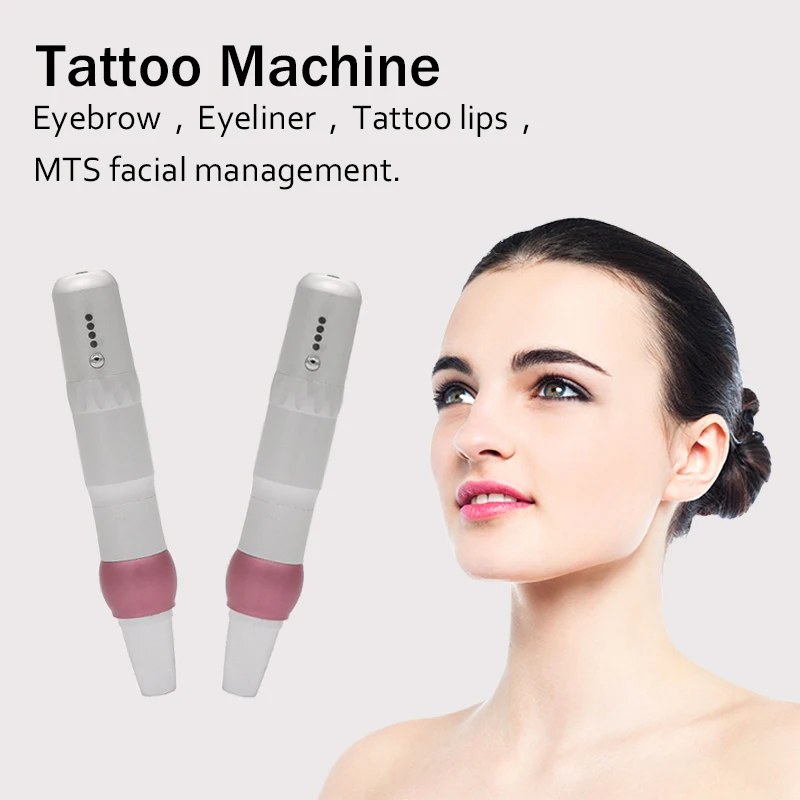 

high quality DMC digital tattoo machine liberty permanent makeup machine pen for eyebrow lip tatoo make up golden tattoo gun