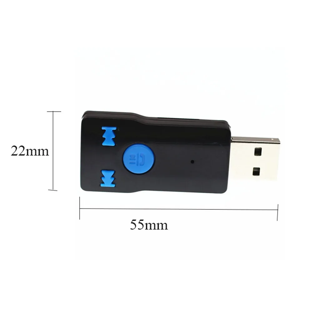 Портативный USB bluetooth-передатчики беспроводной аудио музыкальный стерео адаптер приемник для ТВ ПК bluetooth-динамика наушников