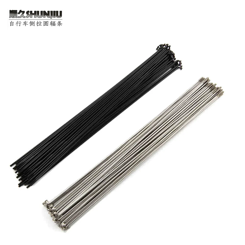 

Shunjiu high-strength round spoke road bike accessories side pull spokes mountain bike elbow spokes