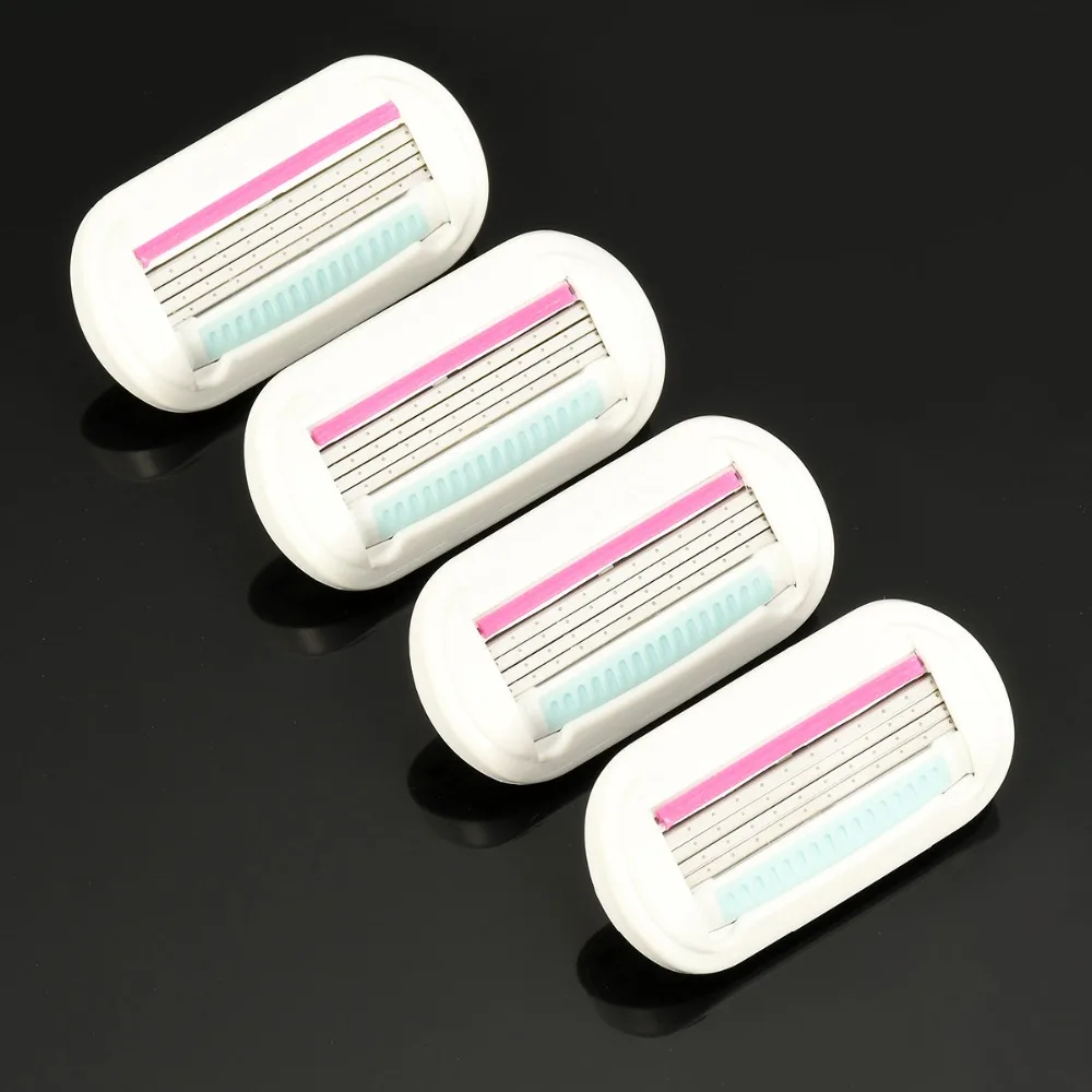 

NEW 4pcs/lot Shaving Razor Blade For Women Safety Female Sharpener razor For Venuse Shaving Blades for shaving