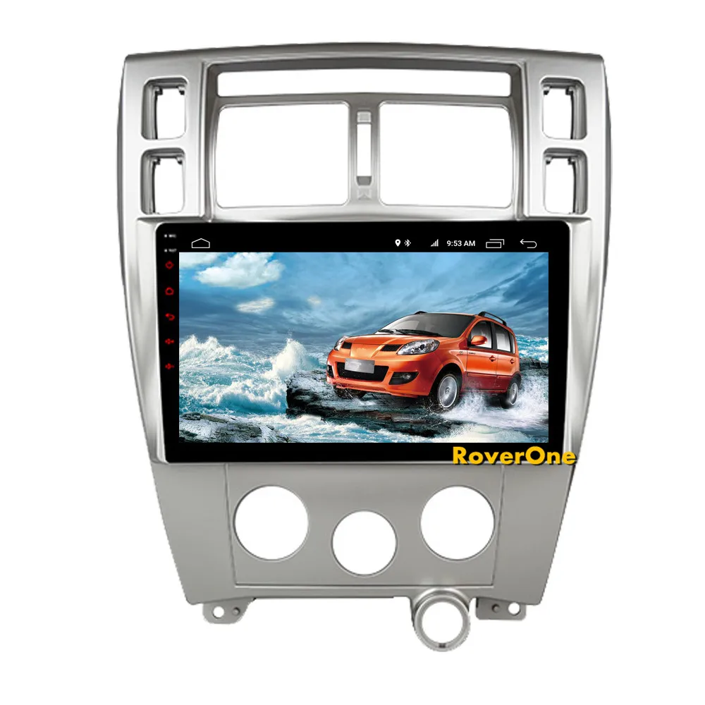 Perfect RoverOne Android 9.0 Octa Core Tucson Car Radio GPS For Hyundai Tucson 2005-2009 Touchscreen Multimedia Player Stereo Head Unit 10