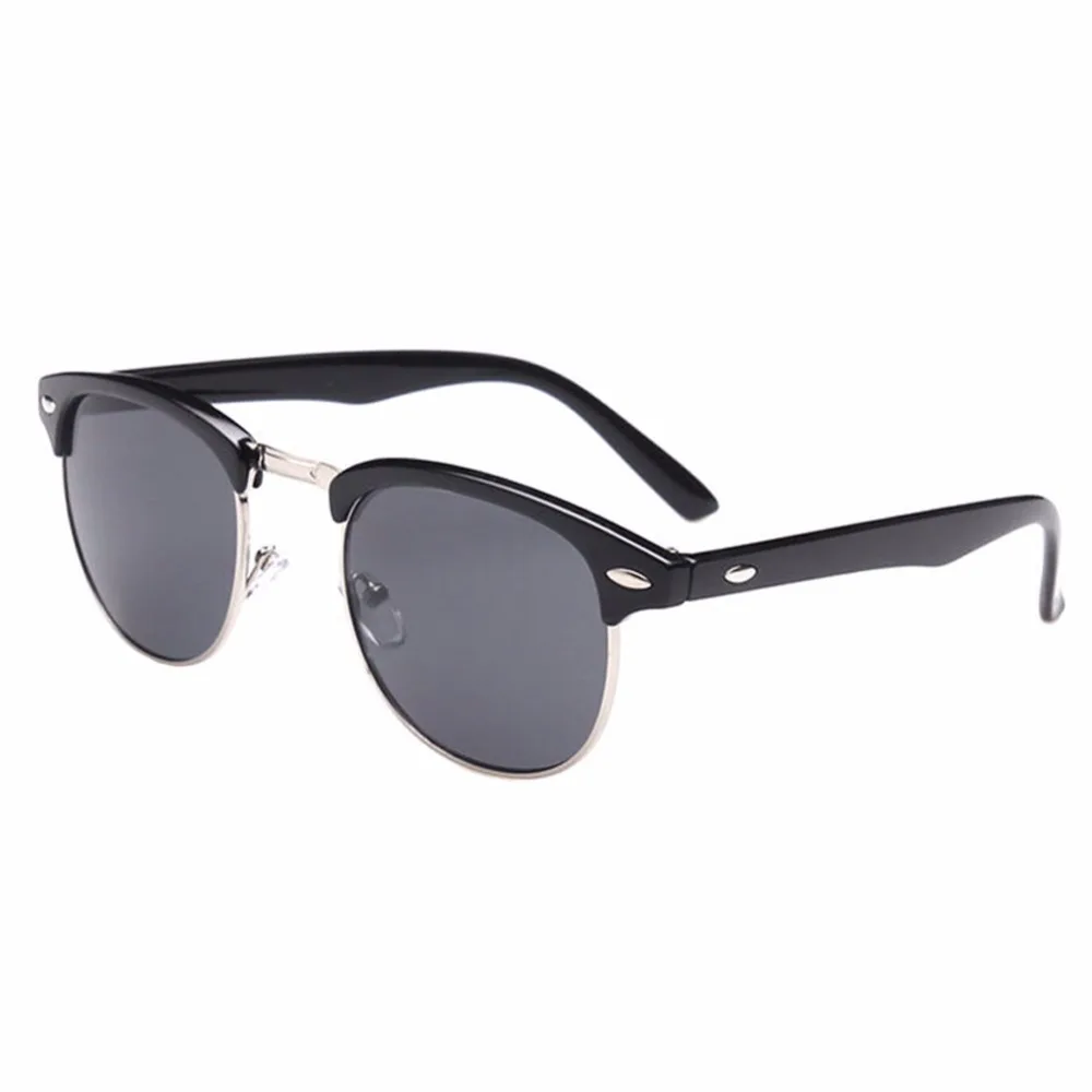 Men Myopia Sunglasses Half Frame UV400 Shortsighted Lenses Driving