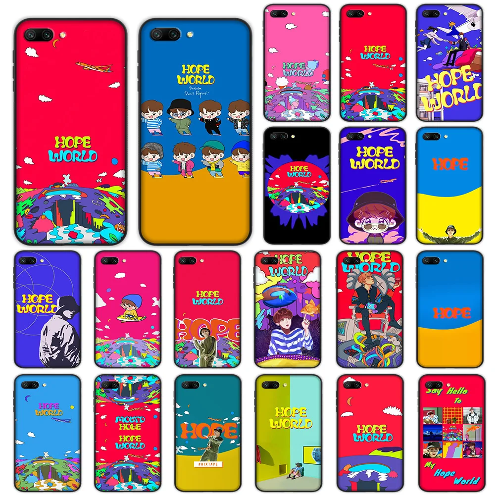 

Handsome Boys Hope World Soft Case for Huawei Honor Note 10 9 Lite 8X 7A 3GB Pro Y6 Y7 Y9 Prime Nova 3 Cover