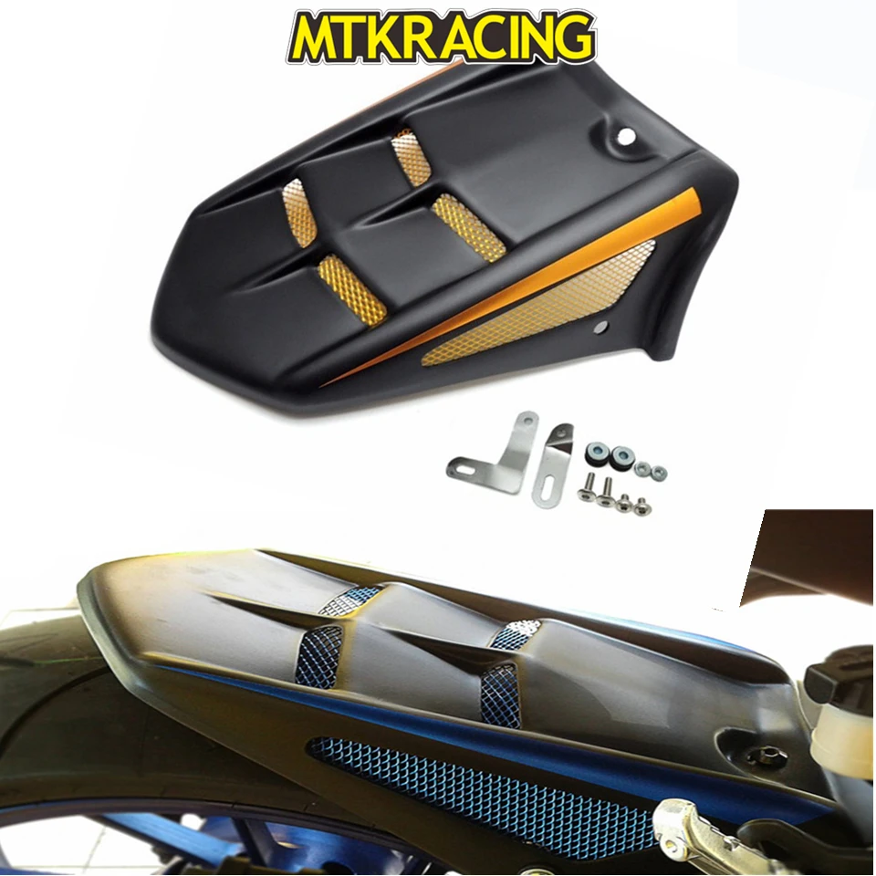 

MTKRACING Motorcycle Rear Wheel Hugger Fender Mudguard Mud Splash Guard For Yamaha MT-09 FZ-09 FJ-09 XSR900 MT09 Tracer